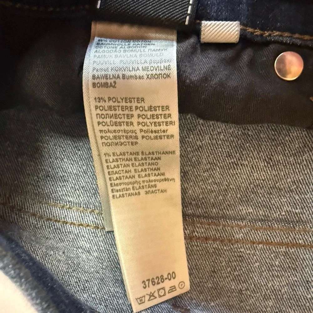 7 For All Mankind The Straight Jeans Mens‎ 40 Rinse Blue Luxe Performance